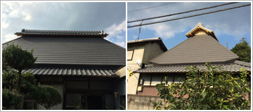 稲本鈑金工業 奈良県生駒市の住宅リフォーム 施工実績